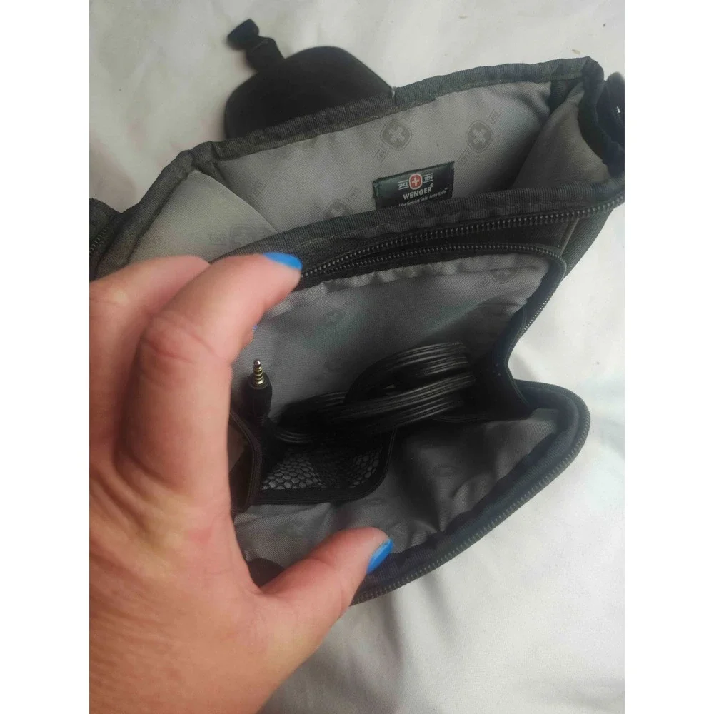 Wenger GA-7817-13 SLR Camera Case Unisex Black Nylon Shoulder Holster Bag